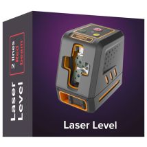 Nivel láser Ermenrich BASE LT20 – 2 líneas – Color láser rojo – Alcance hasta 15 m – Precisión ±1,5 mm/5 m – IP54