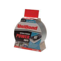 Powertape 50mm X 25m Silver Uni1518497 - Unibond