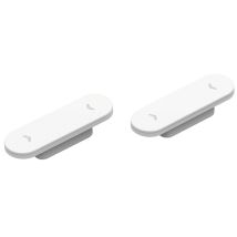 Loqueteaux Magnétiques Pour Portes D'Intérieur Magnotica Pro - Modèle E Forme Ronde - Finition Blanc - Arlu