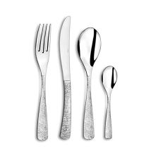 Amefa Ethnic 7437459 – Servizio Da 24 Posate In Acciaio Inox, Colore: Grigio, 26 X 14 X 8 Cm