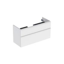 Keramag Waschtischunterschrank iCon – 2 Schubladen – Wandhängend – 118,4 x 61,5 x 47,6 cm – Feuchtigkeitsbeständig