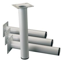 Alfer Element System 11100-00025 Möbelfuß Weiß 30 Mm Höhe 250 Mm Anschraubplatte