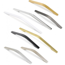 Tirador Fuji 6811 - Blanco Mate. 230x20x32mm. Entrepuntos 160mm.