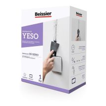 Beissier – Gesso 1kg – Progettato per prestazioni ottimali in edilizia – 8412131402301