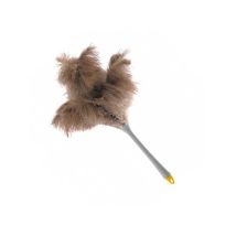 Acolchado de plumas de avestruz 100% – Gancho para colgar removible – Posibilidad de alargar el mango