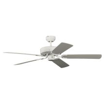 Pepeo - Gmbh Ventilatore Da Soffitto Potkuri, Bianco, 132 Cm