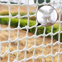 Bleosan – Balkon-sicherheitsnetz 3 X 2 M Für Kinder Und Haustiere – 5 Cm Maschenweite – Wetterfest – 100 Kabelbinder Inklusive – 100 Stück