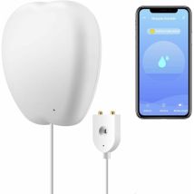 Detector Inteligente De Fugas De Agua Con Conexión Wifidetector De Inundacionesalarma Remota Tuya/smart Liferecordatorio Pulsador (1 Unidad)