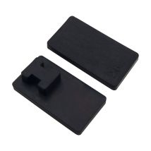 Einlage Zu Glasklemmbeschlag Für 8 Mm, Maß 53 X 53 Mm - Croso