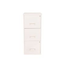 3 Drawer A4 Filing Cabinet – White - Pierre Henry