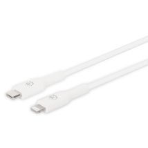 Manhattan - Usb-kabel Usb-c Stecker, Apple Lightning Stecker 0.50 M Weiß 394505