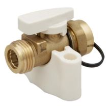 Banides Roai Dm 1/2 Grifo Doble Macho Para Gas 12 Cm