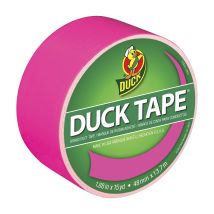 Colored Duct Tape, 1.88 X 15 Yds, 3 Core, Neon Pink, Sold As 1 Roll