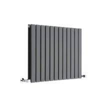 Greenedhouse - Double Flat Panel Radiator Anthracite 600mm High 884mm Wide