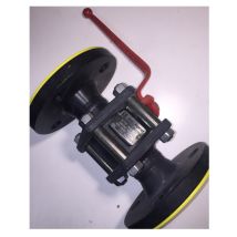 Tyco - Flanschkugelhahn Pn40 Dn40 V16 Kat Iii - Grau