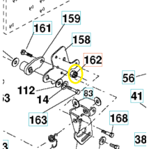 Lth130 Husqvarna Mutter 873680400