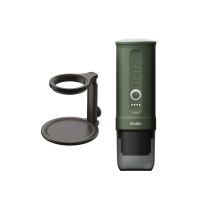 Kit Outin Nano Machine À Expresso Électrique Portable + Support Universel - Vert Forêt - Camping, Voyage