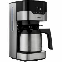 Medion Md 18458 Caffettiera Programmabile Nera E Grigia 1,2 L