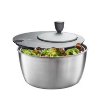 Gefu Rotare Salatspinner Aus Edelstahl 3 Liter