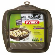 Pyrex Asimetria Quadratische Auflaufform Macadamia Antihaftbeschichtet