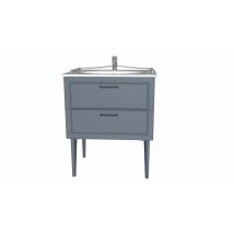 Arbi Mobile Da Bagno Con Lavabo Bonton Grigio Bromo