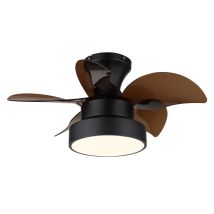 GLOBO LIGHTING – Ceiling Fan 58cm with LED Light and Remote Control – 22W LED, 6 Speeds, 35 dB, 220-240V