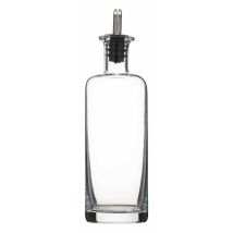World Of Flavours Bouteille D'Huile Avec Bouchon Distributeur 450 Ml, Blanc, 6.7x6.7x25 Cm