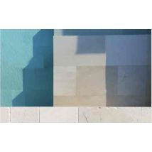 Bordo Perimetrale Piscina 800x400 Cm Rettangolare In Pietra Naturale 5 Cm