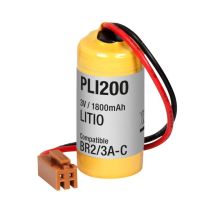 Batterie Au Lithium 3v 1800ma Avec Câbles Br2/3a