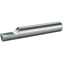 Gravierstichel 4,0x63mm Form A – HSS Co10 – Härte 63–68 HRC – Schneidenlänge 6mm – Gesamtlänge 63mm – Gewicht 10g