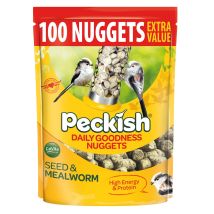 Peckish - 2kg Extra Goodness Nuggets Food Wild Bird No Mess High Energy 100 Nugget