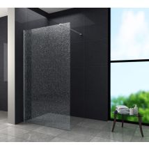 12 Mm Duschwand Aquos-crushed 140 X 200 Cm