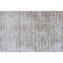Handgewebter Viskoseteppich Used 90 X 150 Cm - Ivory