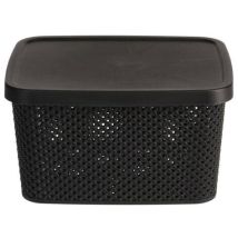 Storage Solutions - Boîte De Rangement Avec Couvercle, Verrouillable, En Plastique, 7000 Ml