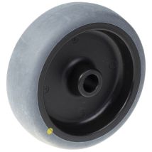 Wheel - Blickle - 75 Mm - Tpr Rubber - Hardness 85° Shore A - Conducts Electricity