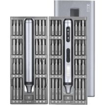Mini Tournevis Électrique, Ensemble De Tournevis De Précision Avec 48 Embouts Magnétiques De Précision, Kit D'Outils De Réparation Pour Téléphone Et 