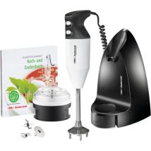 ESGE Zauberstab Mixer 180 W Hochleistungsmixer mit 2 Geschwindigkeitsstufen Ergonomisches Design Metall Kunststoff 10 l Flüssigkeitsmenge
