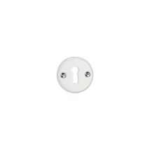 Rosace Ronde Ø 50 Mm Clé L Coloris Noir Mat - Merigous