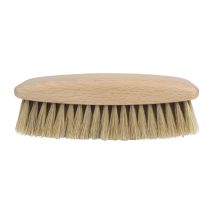 Cepillo pulidor 16 cm – Madera de haya aceitada – Crin de caballo claro