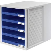 Módulo De Archivo Han 1401-14 Gris Claro Azul