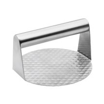 Burgerpresse für Smashburger – Edelstahl – Ergonomischer Griff – Spülmaschinenfest – Durchmesser 14 cm