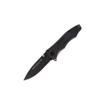 Navaja Muela Serie Panzer Panzer-10n, Cachas Pbt, Hoja De 10 Cm Teflonada Y Fibra De Vidrio, 23 Cm De Tamaño Total + Tarjeta Multiusos De Regalo