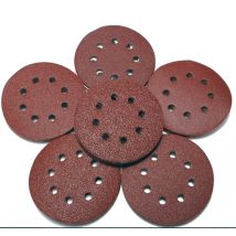 SAIT Schleifscheiben Velcrat D.225mm P100 – 25 Stück – Hochwertige Schleifscheiben für Holz, Metall, Farben – Effizientes Schleifen