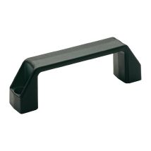 Mango de arco GN 528 – Termoplástico reforzado con fibra de vidrio – Resistente hasta 150 °C – Negro RAL 9005 – 10 unidades