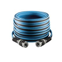 Fitt Force 3/4" 25 M - Wasserschlauch Für Den Garten Zur Bewässerung, Kompakt, Leicht Und Robust Für Intensive Verwendung, Blau