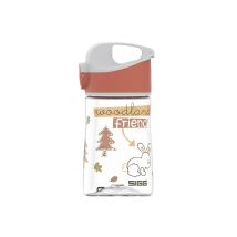 SIGG Trinkflasche Woodland Friend – 15,1 cm hoch – Tritan – mehrfarbig – spülmaschinen- und mikrowellengeeignet