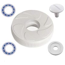 Rueda Pequeña Adaptable Para Robot De Piscina Polaris 280 180 C16 + 2 Rodamientos De Bolas, Tornillo Y Arandela