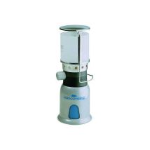 Lámpara de butano 100W – Base de metal – Tapa de acero inoxidable – Cristal 80x80 mm