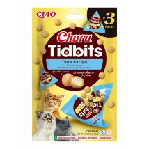 Inaba Churu Tidbits Friandises Pour Chats À Base D'Ingrédients De Haute Qualité, Riches En Humidité Et En Protéines, Faibles En