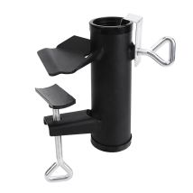 Patio Umbrella Holder Deck Umbrella Clamp Heavy Duty Steel Patio Umbrella Clamp Bench Buddy Deck Umbrella Stand Fixed Clip For Deck,bleachers,